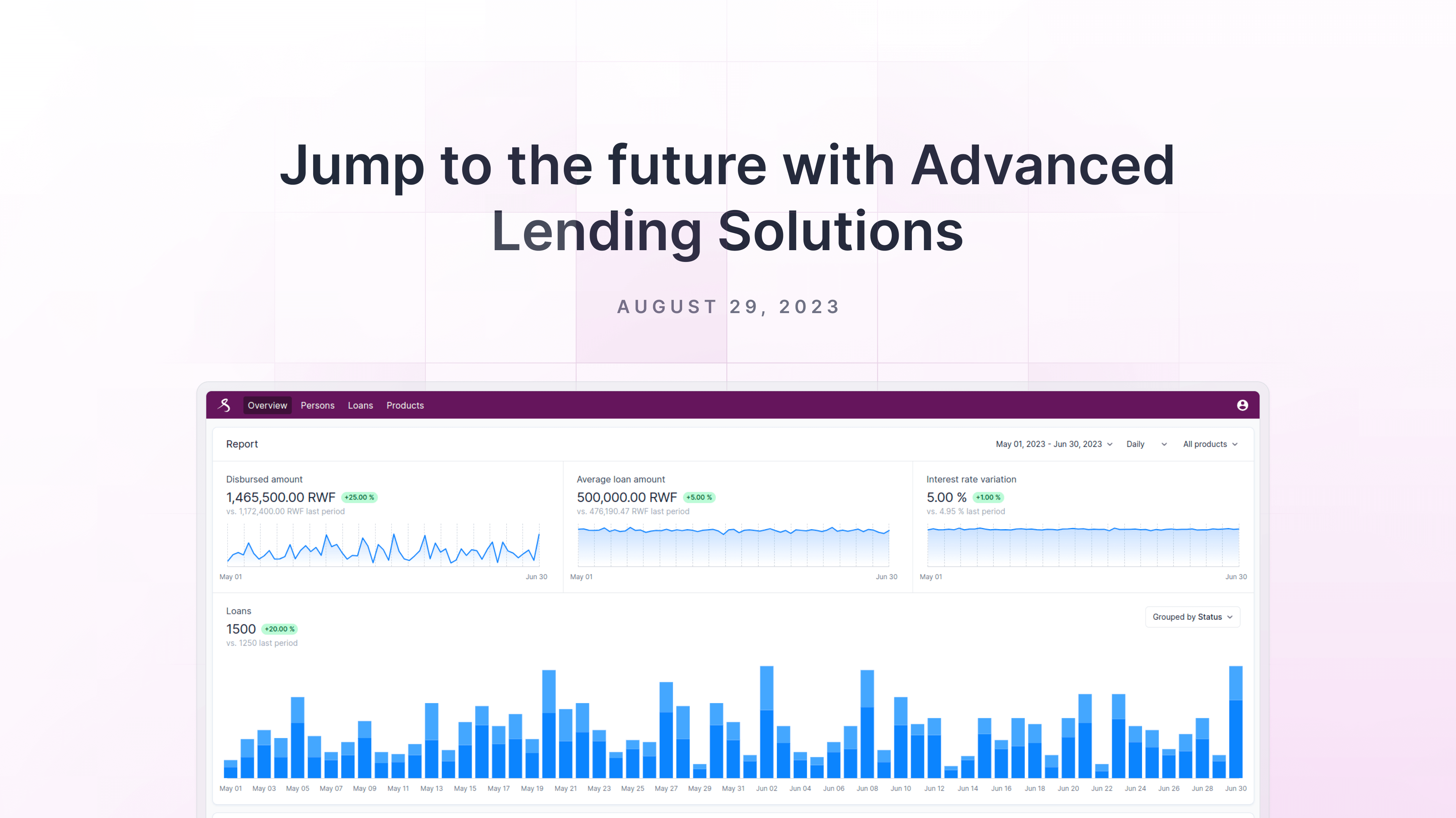 Jump to the future with Advanced Lending Solutions