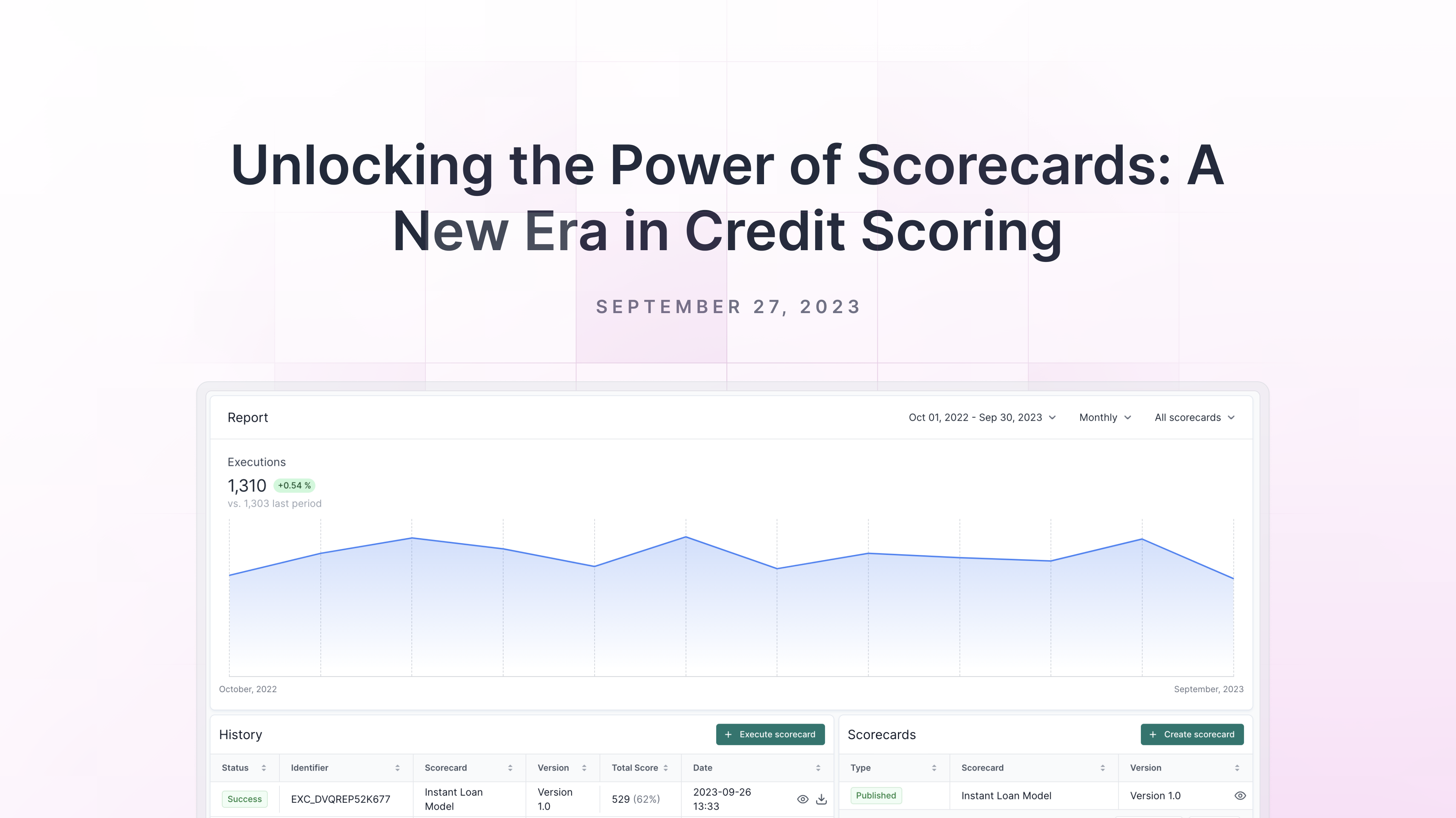 Unlocking the Power of Scorecards: A New Era in Credit Scoring